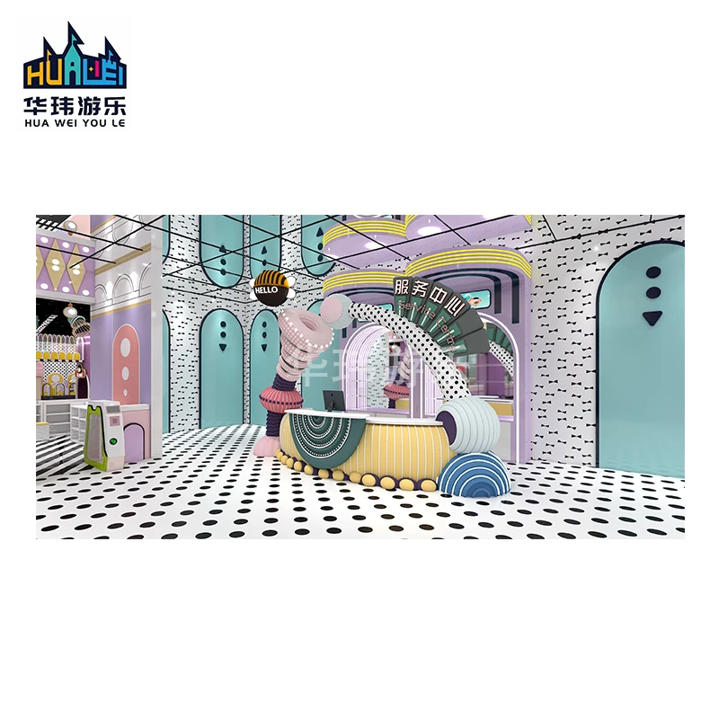 2024 Hot Selling Kids Indoor Playground Equipment for Adventure Park
