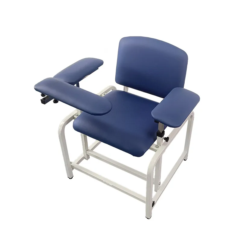 ORP Cheap Hospital Blood Donation Chair Drawing Chairs Blood Phlebotomy Chair With Armrest Price