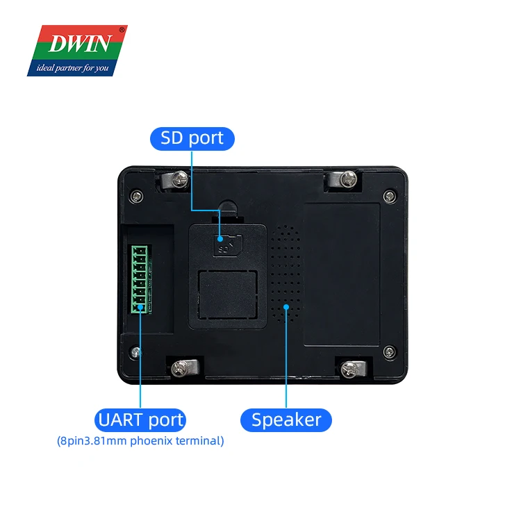 DWIN 4 3 дюймов 800x480 HMI дисплей сенсорный экран умный ЖК-модуль UART TFT LCD FSK