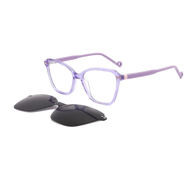 2024 NEWEST kids fashion acetate sunglasses clip on fashion luxury high quality wholesale glasses sun glasses