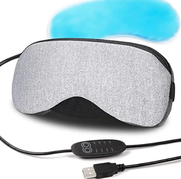 Battery powered heated Eyemask Sleeping Eyemask