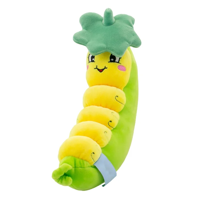 Factory Direct Wholesale 2021 Hot-selling Online Cuddle Elastic Worm Stuffed Insect Toys