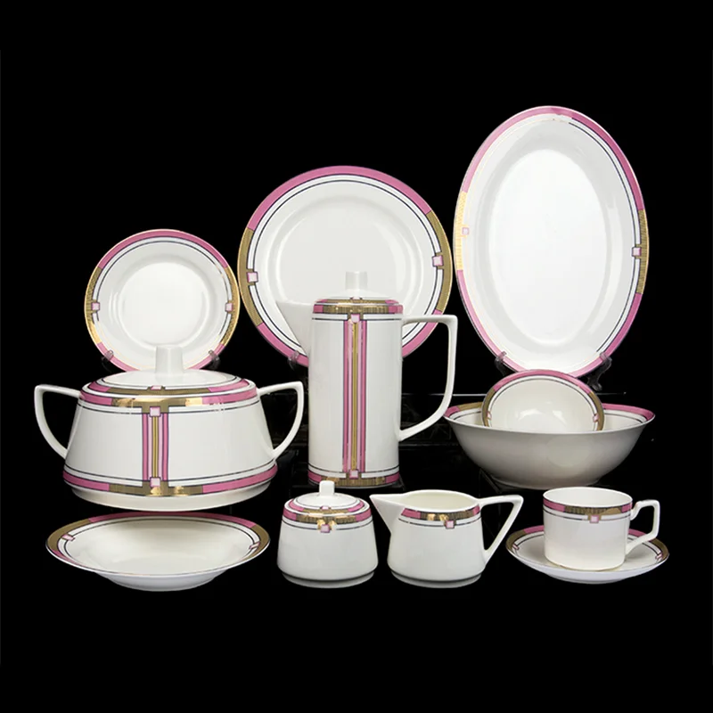 Low price bowl High quality mug stoneware Wholesales dinner set Good crokery sets porcelain dinnerware plate