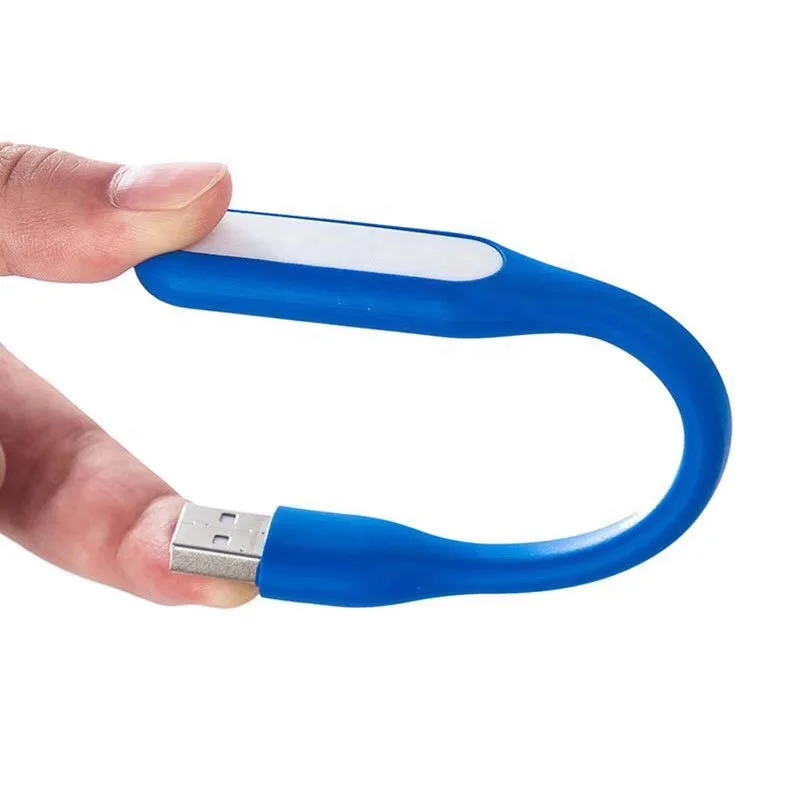 Лучший подарок логотип на заказ 5 В а силиконовый гибкий USB СВЕТОДИОДНЫЙ светильник для портативного зарядного устройства компьютера