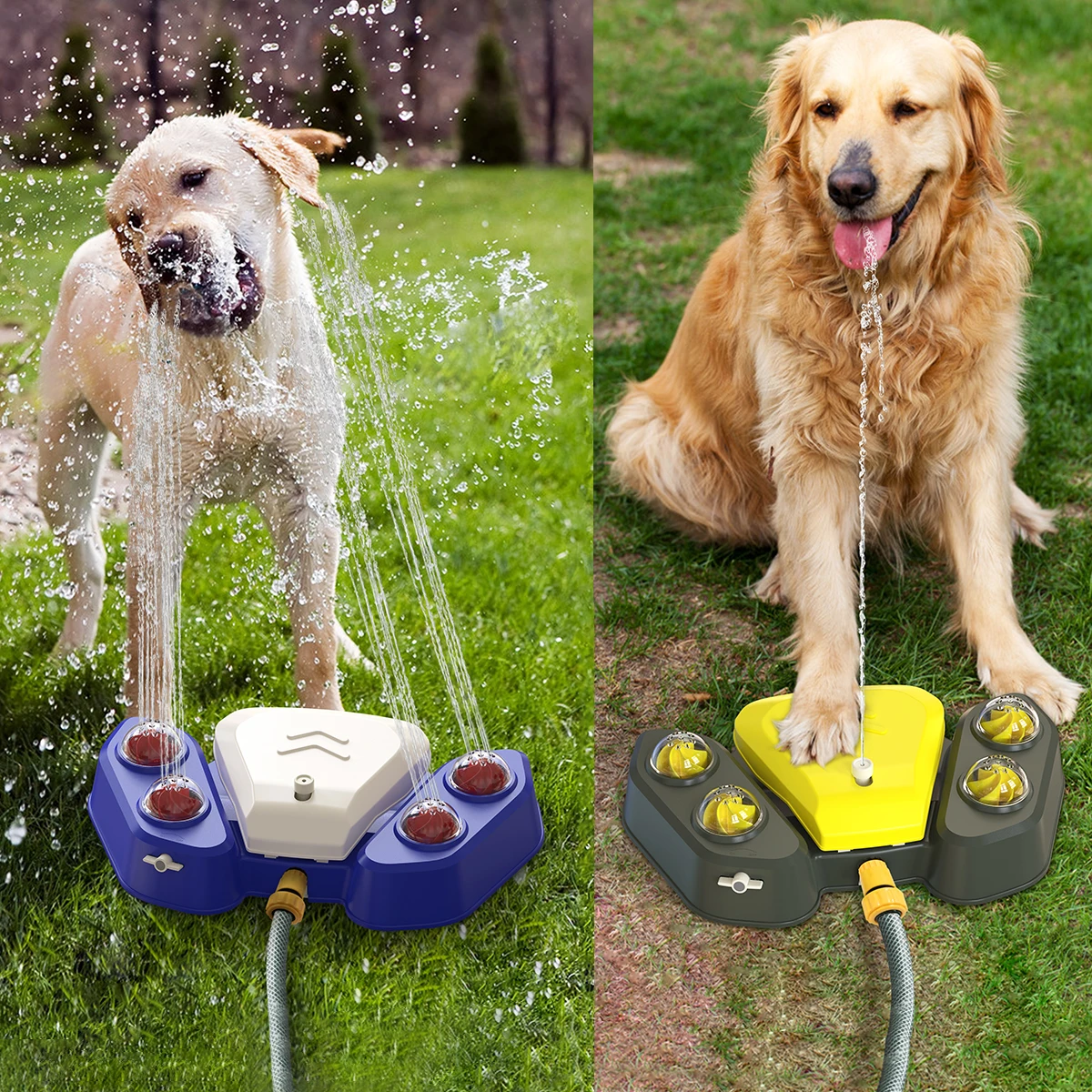 Amazon Hot Pet Supplies Wholesale Company Pet Water Dispenser Toy Dog Water Shower Toy