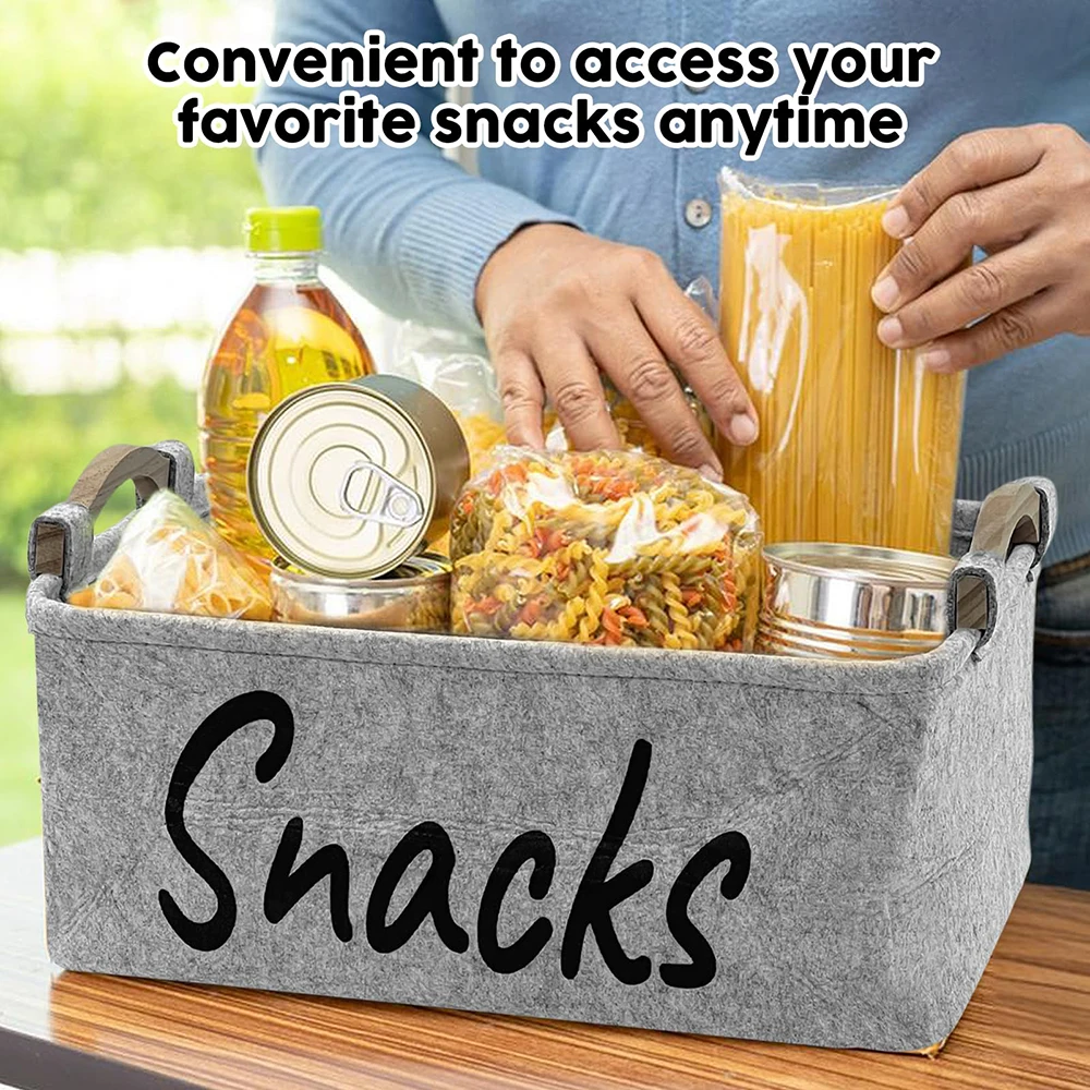 Wholesale Home Storage Basket Snacks Sundries Dirty Clothes Storage Bag Pet Dog Toys Felt Storage Box