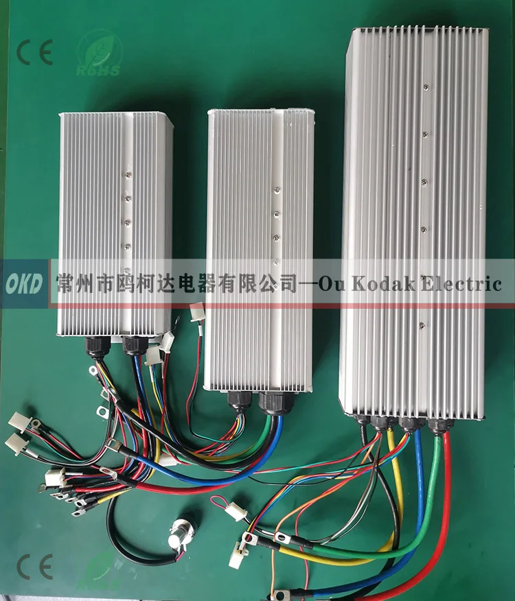 4KW 4.5KW 96V 110V 120V 80A Brushless controller permanent magnet synchronous BLDC PMSM