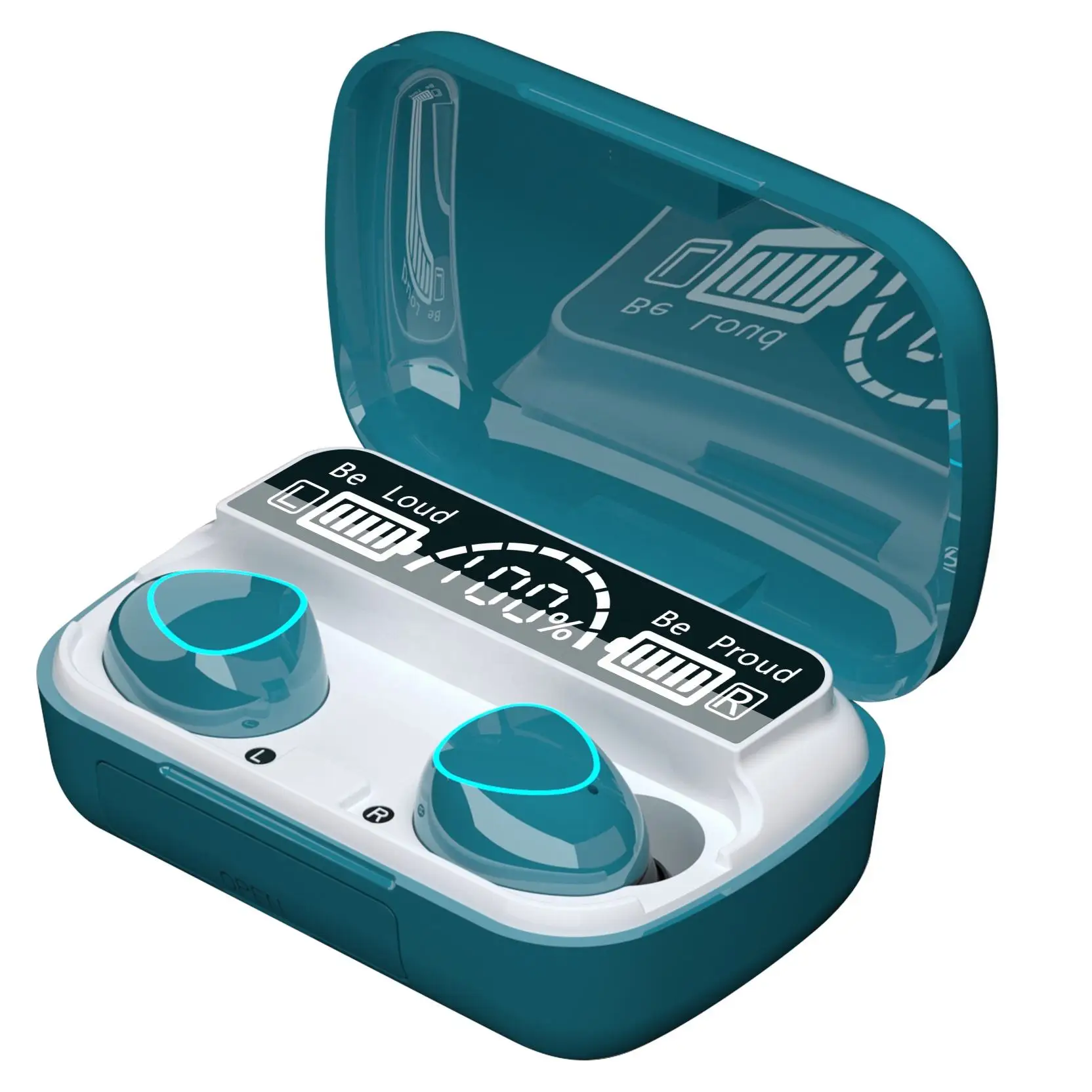 FOCUS Custom Logo Bluetooth Earphone High Tech Promotional Gift Luxury Business Gift TWS Headset Wireless Earphone