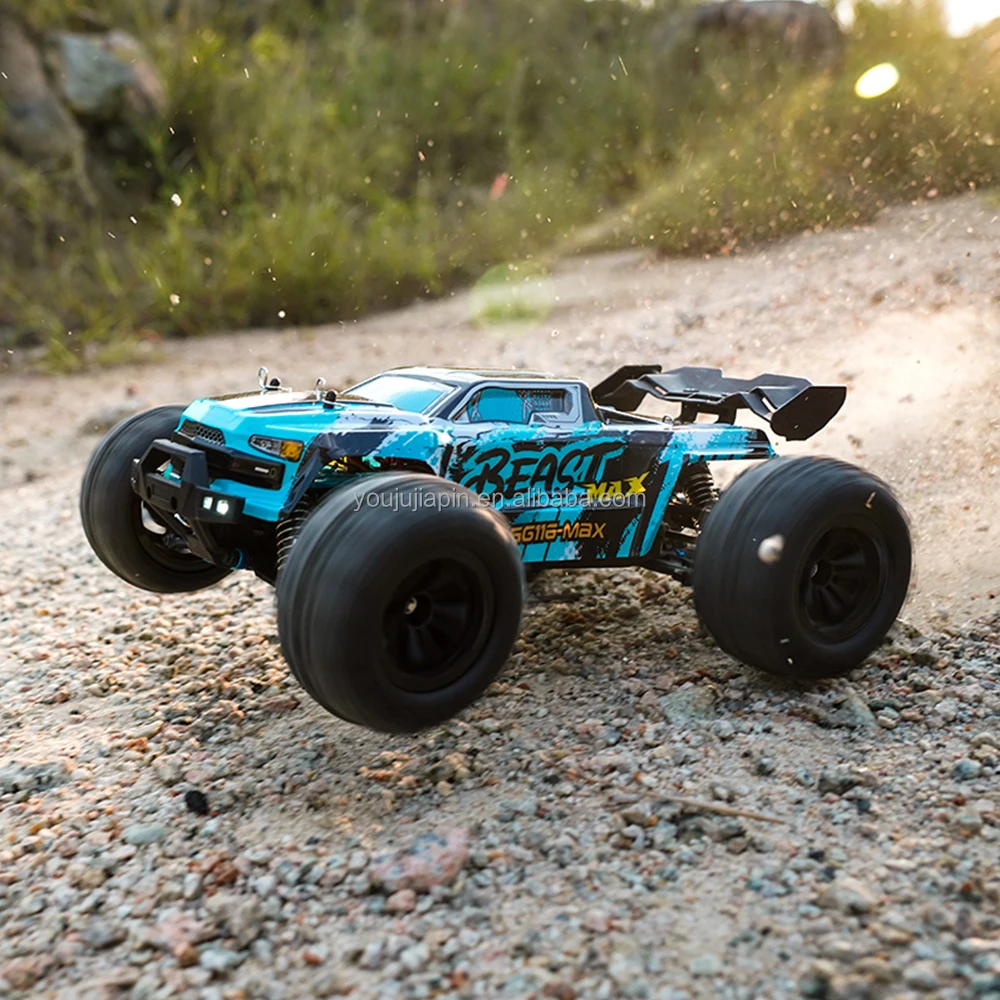 SG116max Rc Brushless High Speed Off-road Climbing Car 1:16 Model Bigfoot Amphibious Four-wheel Drive Remote Control Rc Race Car