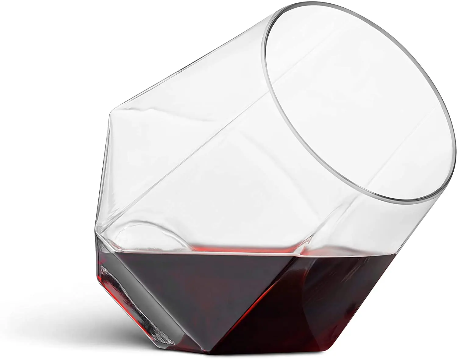 12 унций Золотая Роза обода Алмазный usb флеш-накопители пластиковый Stemless бокалы для вина одноразовые Шампанский виски чашки небьющиеся из вторсырья