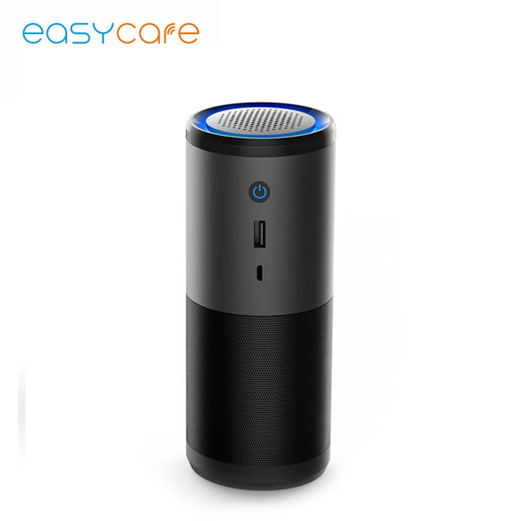 Easycare New arrival  3 in 1 with Hepa Filter Portable USB 4 in 1 Car Air Purifier