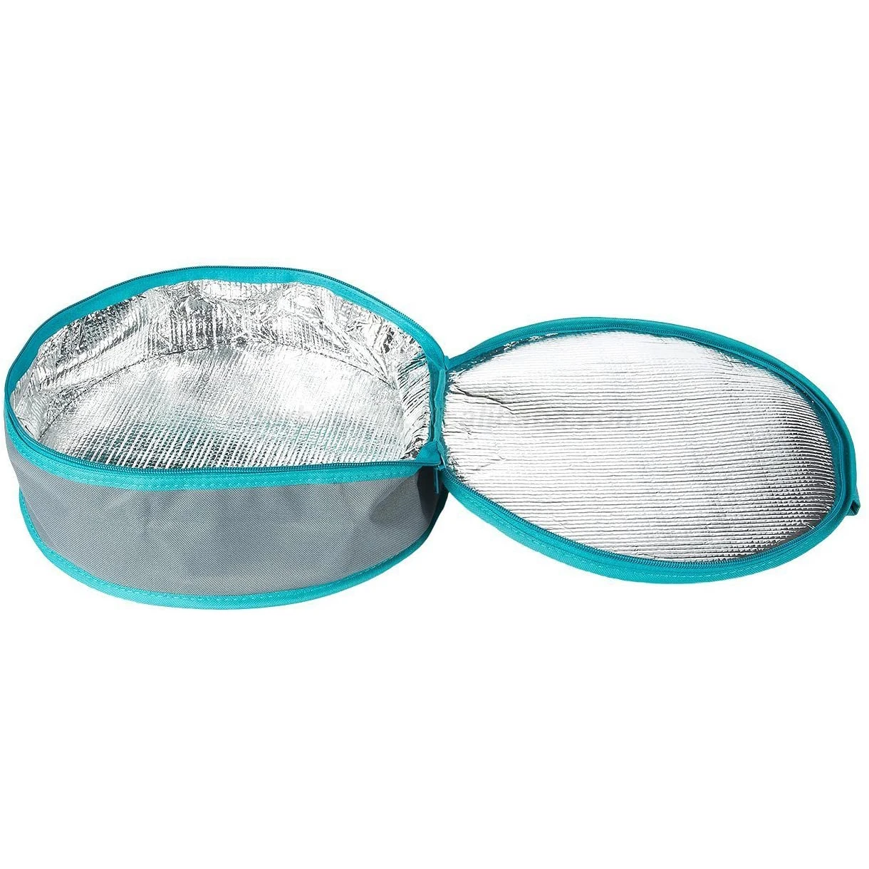 BWB-17 Unique Insulated Dish Pie Carrier Round Thermal Casserole Food Carrier Cooler Bag with Handle