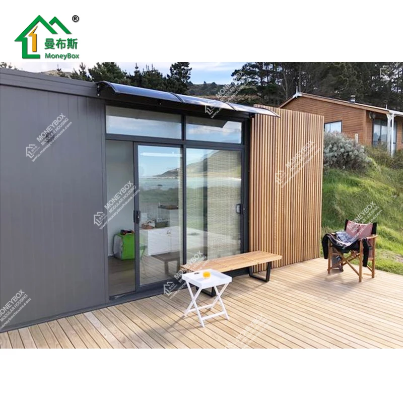 A frame modern tiny mobile prefabricated lodge container portable buildings cabins house