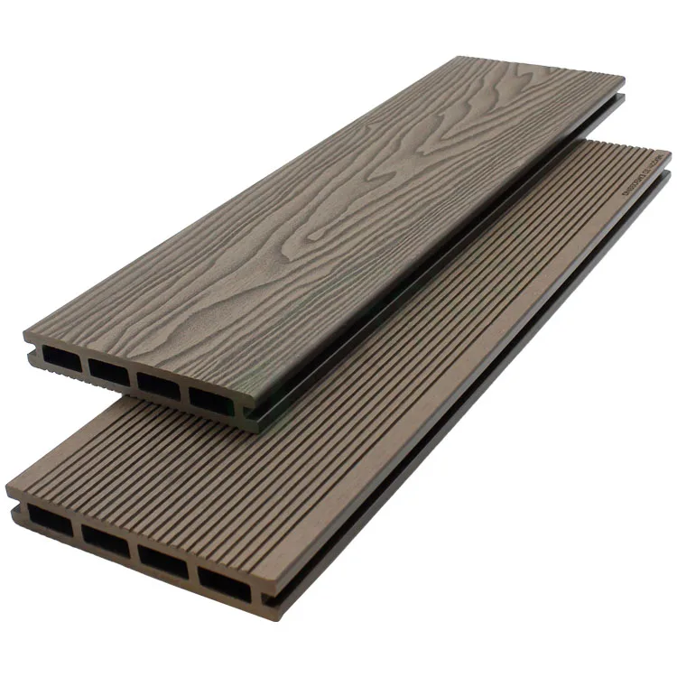 natural hardwood engineered flooring garden WPC deep embossed decking