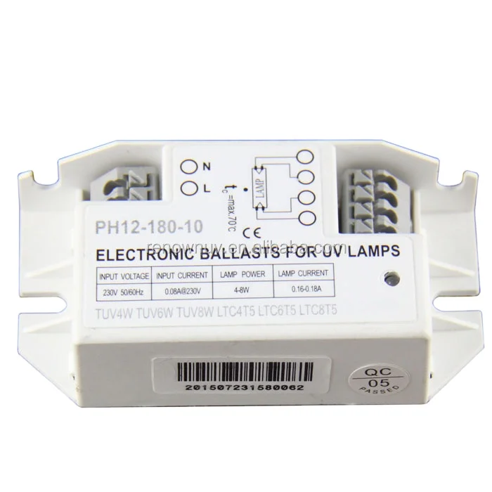 Балласт для УФ-лампы экономичный TUV4W TUV6W TUV8W УФ лампа освещения
