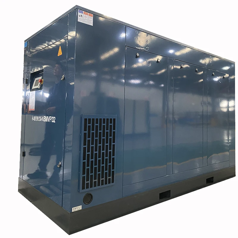 Kaishan 110KW 132KW High efficiency save energy Screw air compressor
