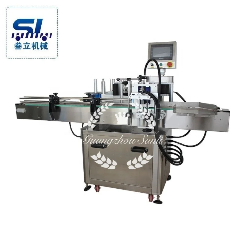 Low Price Ldpe Bottles Jerrycan/jerrycans Water Bottle Adhesive Label Machine/Glue Label Printer