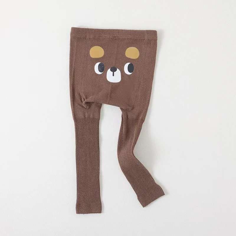 cartoon cute Anima children cotton soft PP leggings baby tights without  foot Baby Boys Girls comfortable tights