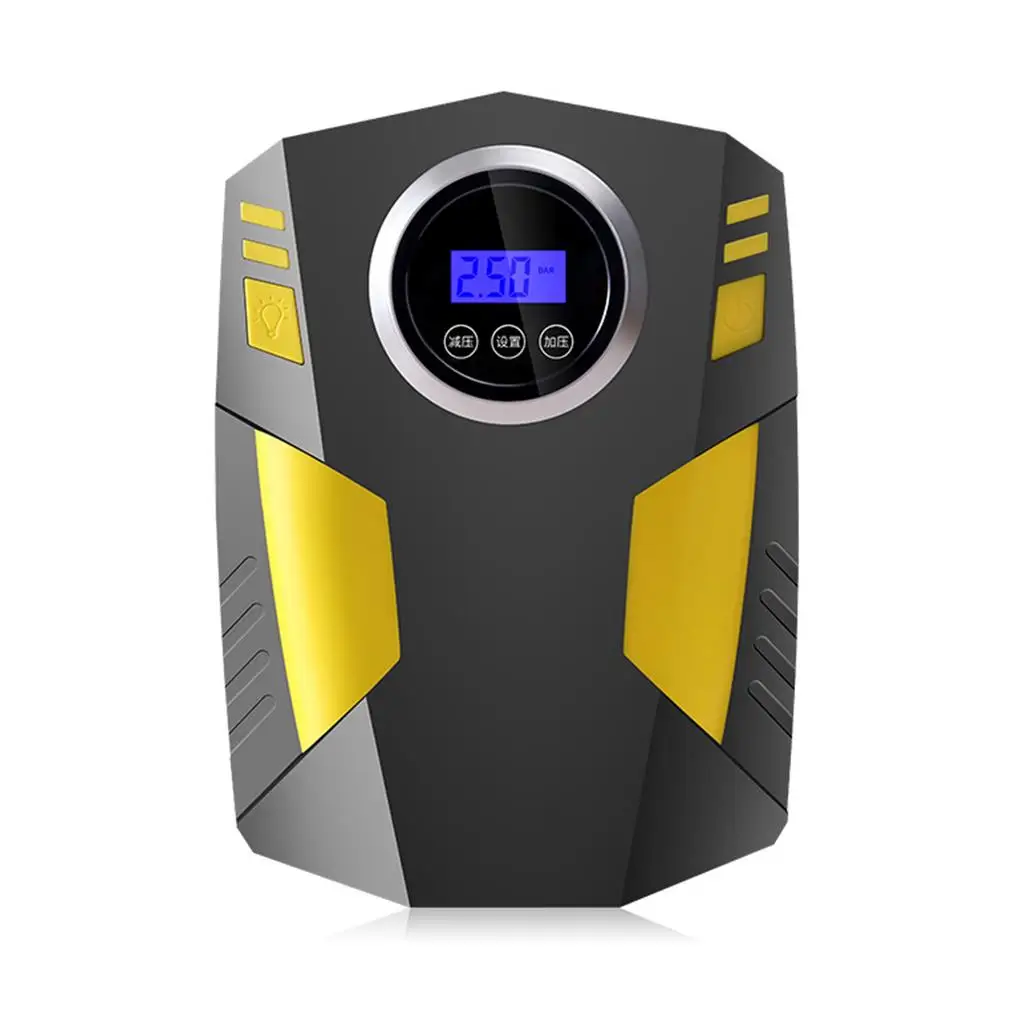 2021 New style Car Inflator Pump Tyre Air Compressor For Motorcycle With Led Light 150psi Dc12v Portable Tire Inflator