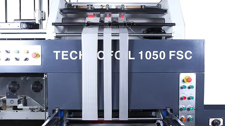 
TECHNOFOIL 1050-FSC Fully Automatic Foil stamping embossing and die cutting machine 