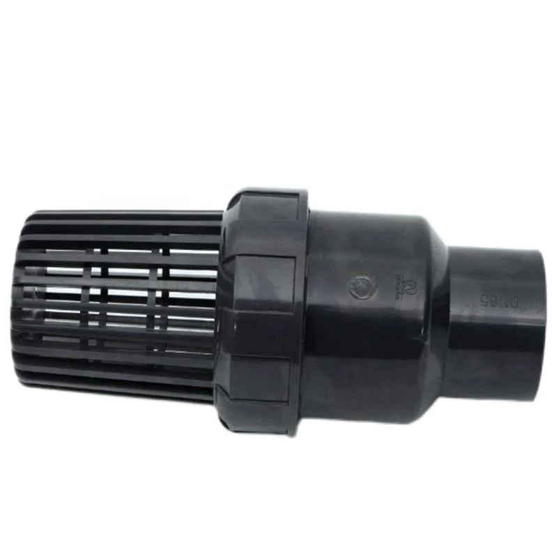 1/2 inch-4 inch upvc plastic pvc ball foot valve