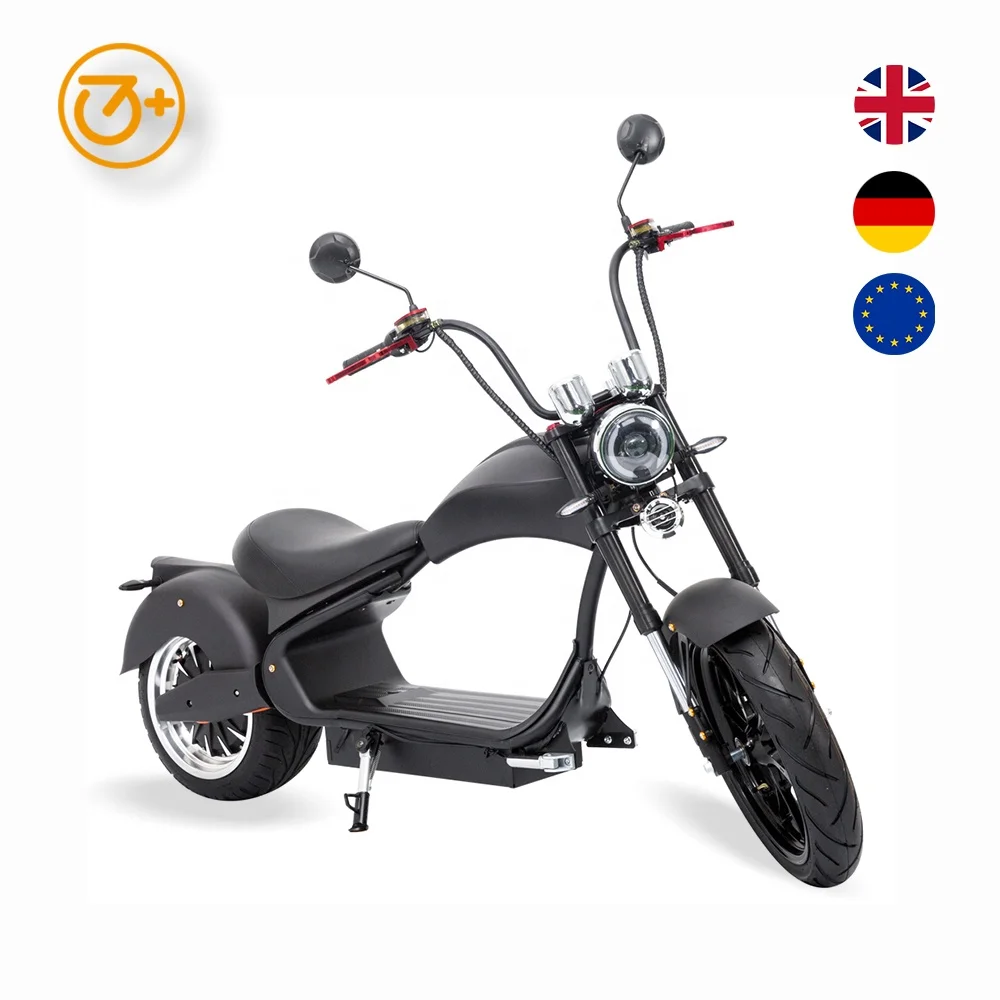 2022 Fashion Style Citycoco 2000W 60 V 20 Ah Electric Motorcycle 2 Wheels Scooter Citycoco