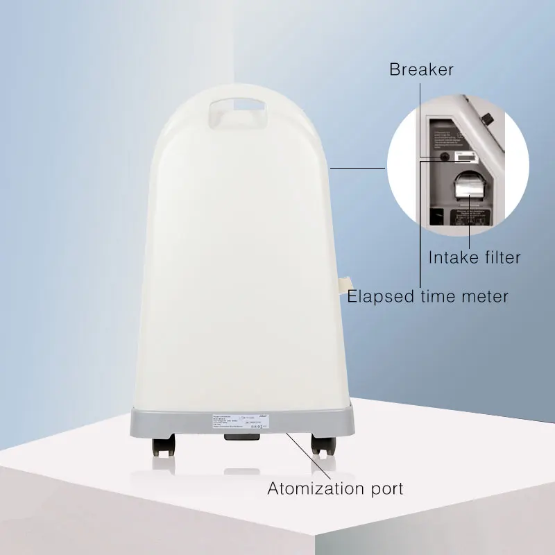 Silent Medical Oxygen Concentrator 5L for hospital or home with high purity 96% Jumao oxygene generator