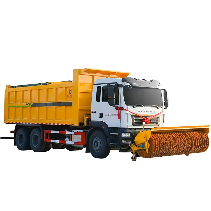 Snow Removal Truck 4x4 6x6 HOWO ISUZU Snow Shovel Equipment Snow Sweeper Truck for Sale