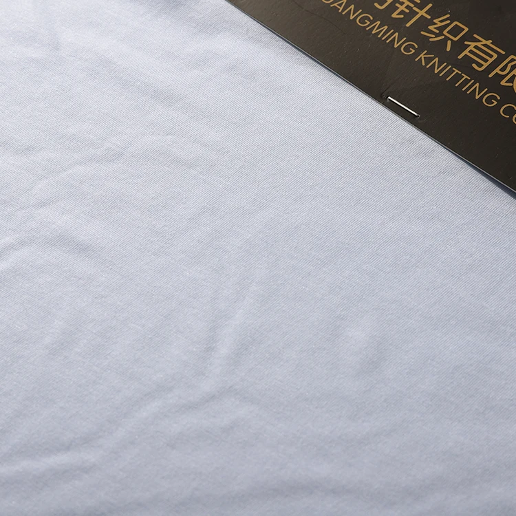 Индивидуальное нижнее белье из модала и хлопка, материал футболки, ткань, трикотажная ткань, одна футболка