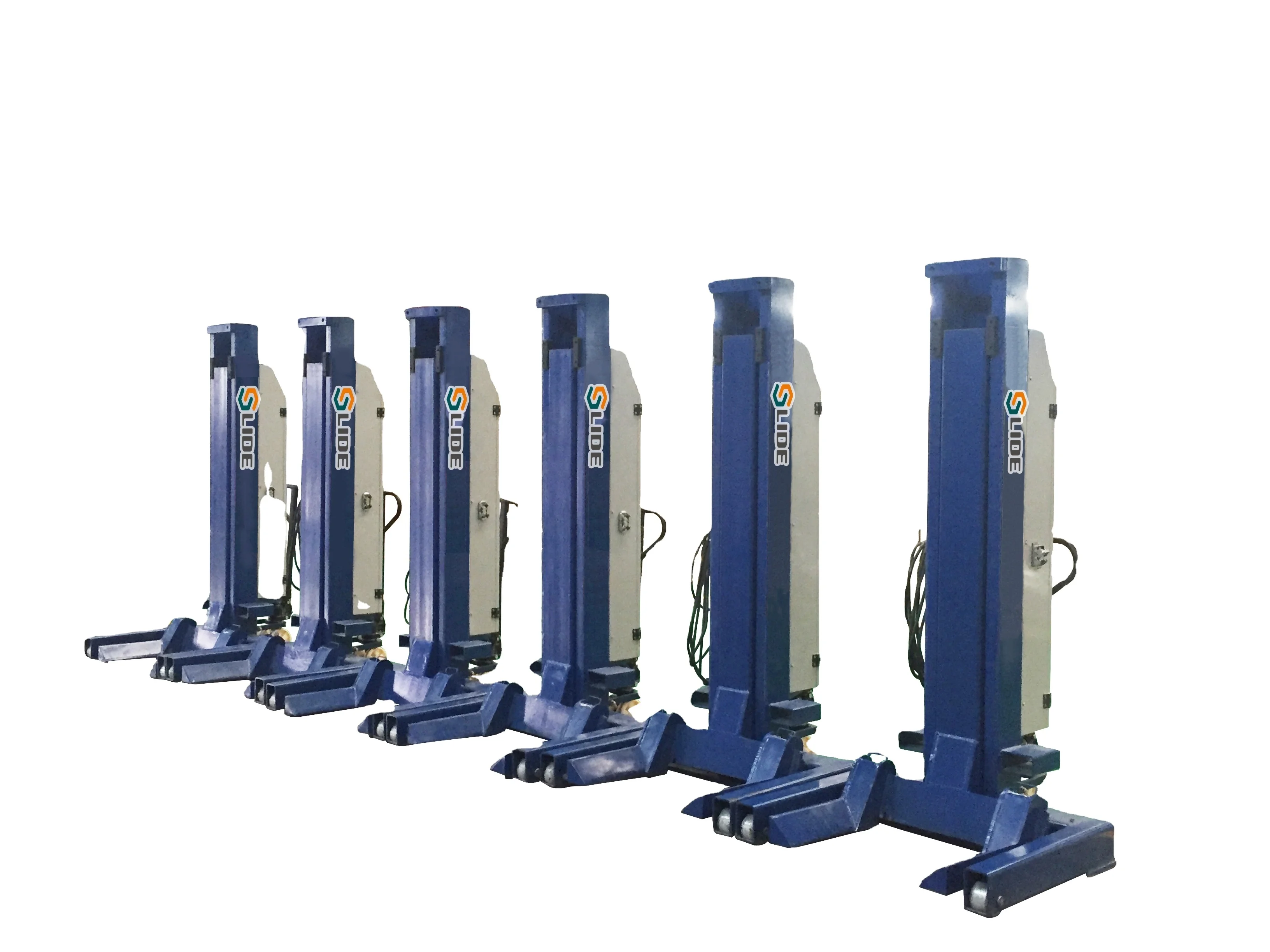 SLD heavy duty 4 post car lift heavy duty automotive truck lift heavy duty car jack lift hydraulic floor 7.5 ton