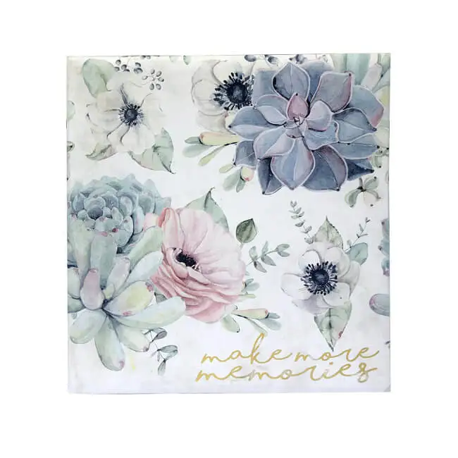 Фотоальбом с бумажной картонной обложкой, 500 фотографий 4R, дизайн под заказ