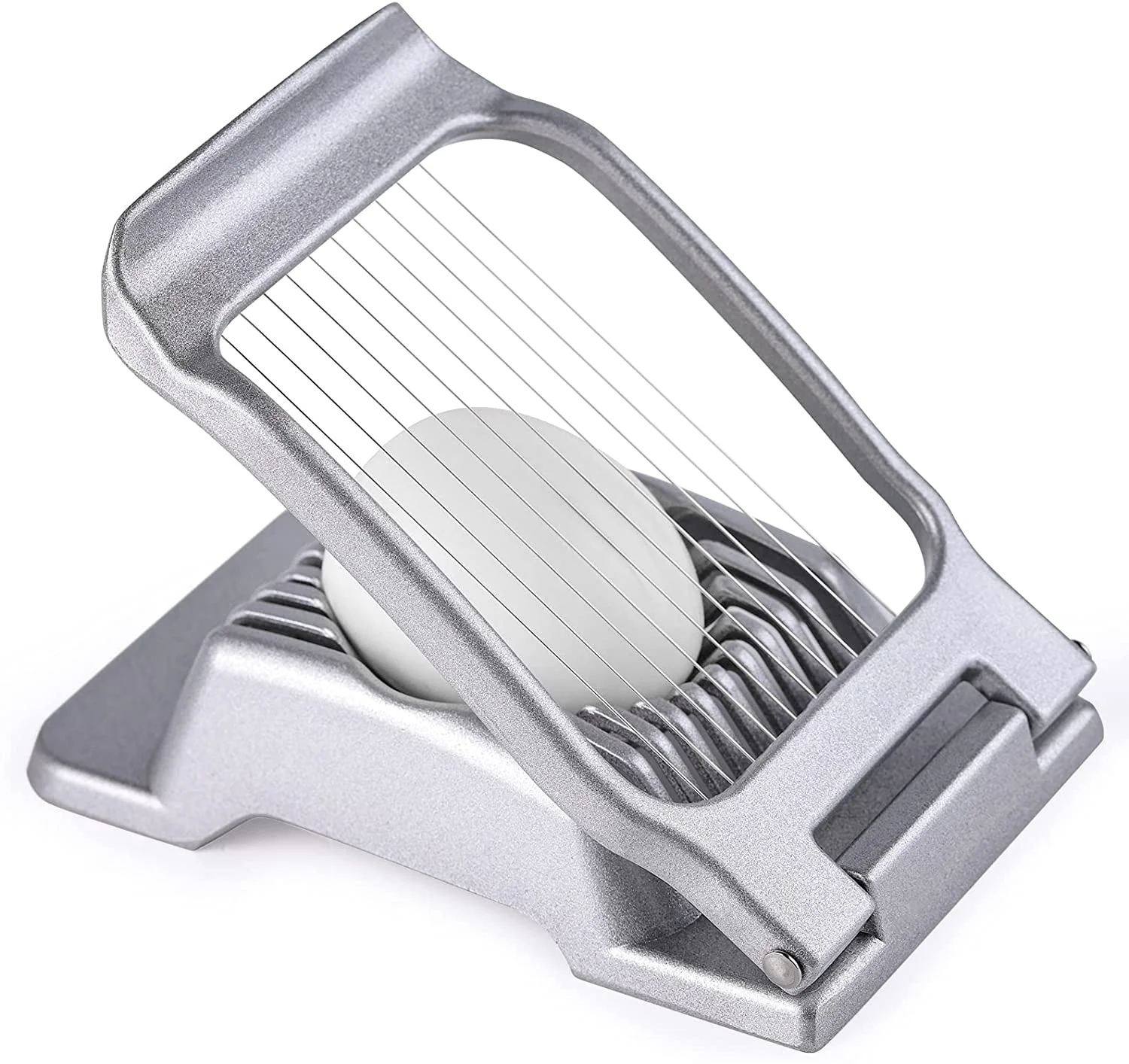 Amazon Hot Sale Stainless Steel Wire Egg Slicer for Hard Boiled Eggs