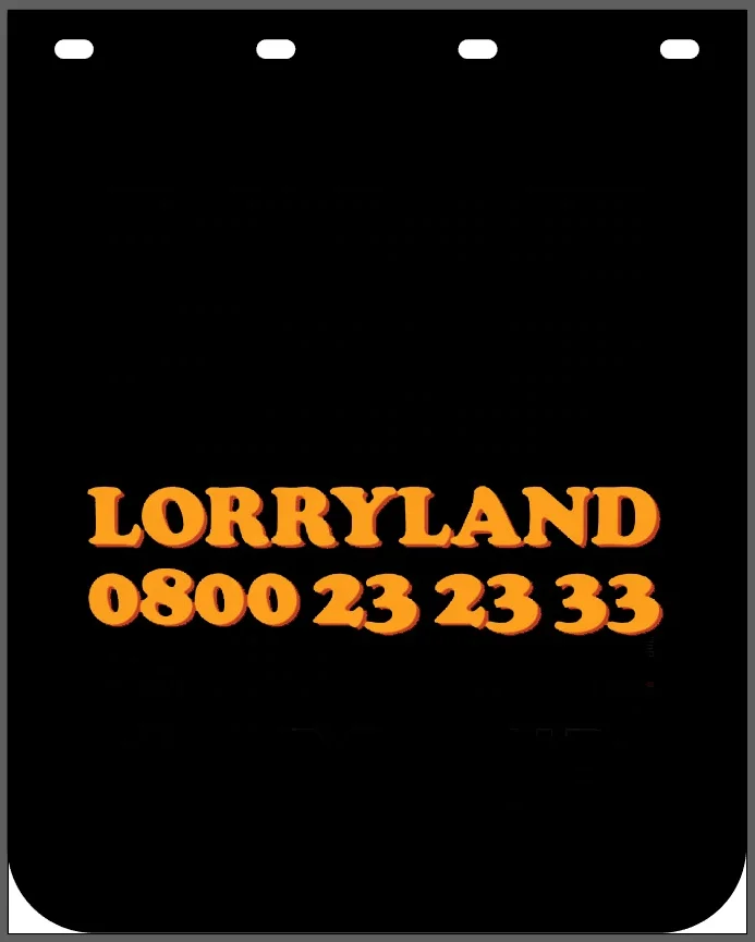 Custom Logo Heavy Duty Accessory Rubber&plastic Material Hot Sale Mud Flap