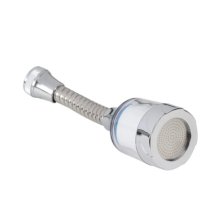 Pressure Boosting Adjustable Extension Water Saving Head Detachable Sink Sprayer Faucet Extender