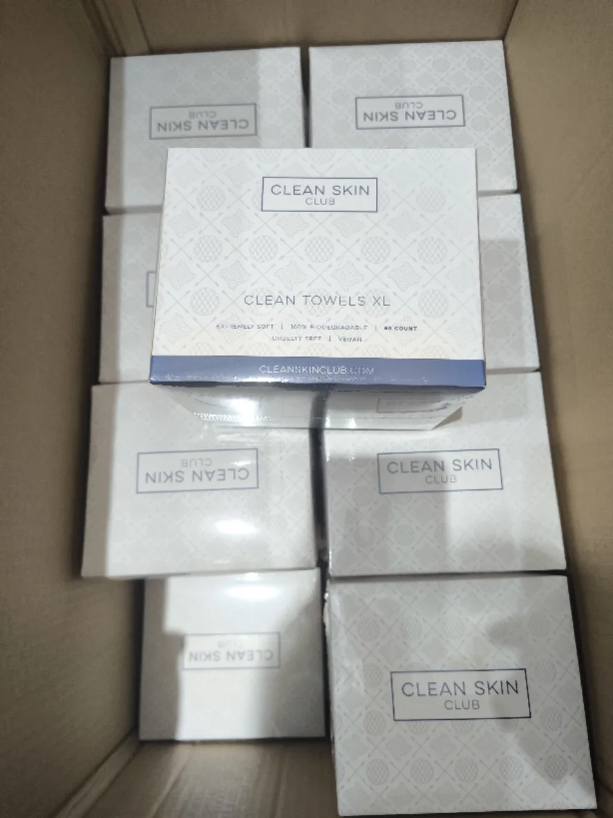 Bath Beauty Salon Makeup Removal Antibacterial Wet Wipes For Adults Custom Spa Face Towels for Facial