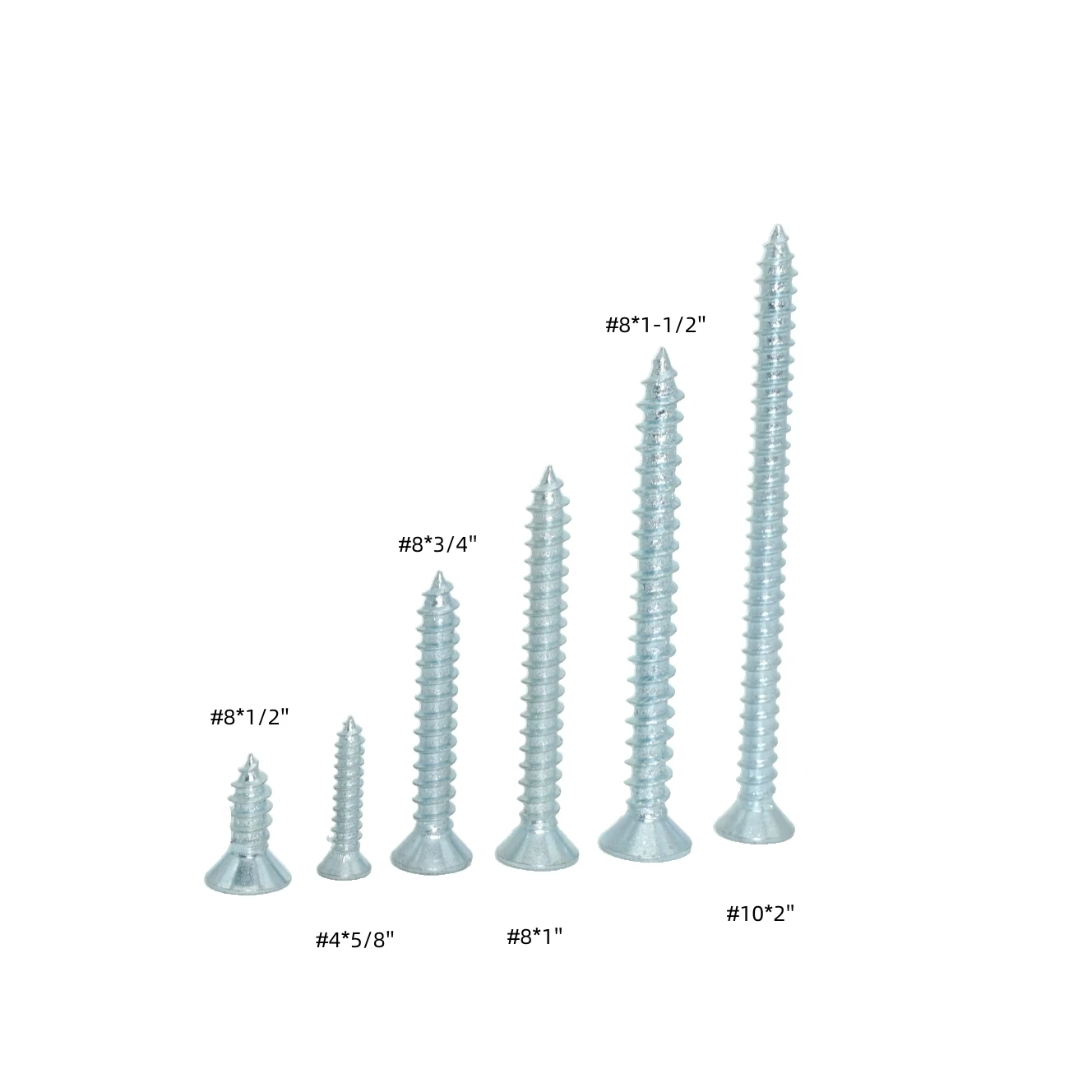 M2 Assorted Wood Screw Set Assortment Plastic Storage Case Can Be Combined At Will