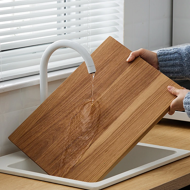 Wholesale Handmade Large Natural White Oak Wood Blank Chopping Cutting Board