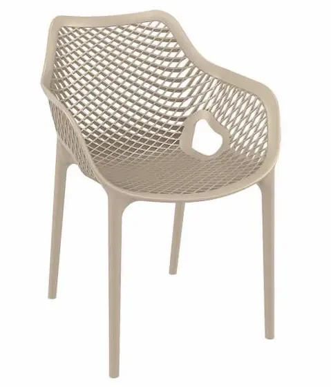 plastic used modern light luxury home chair plastics dining chair around pp armrest chair