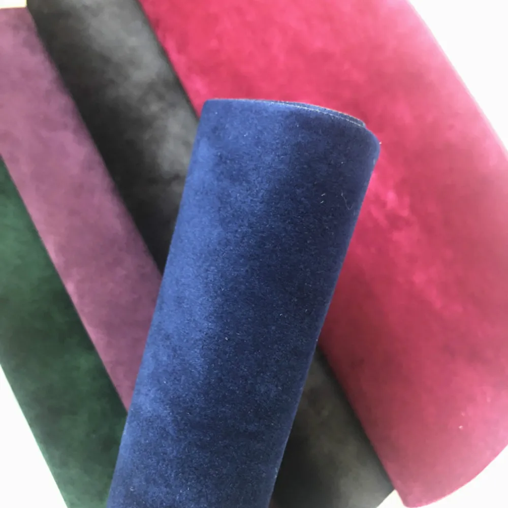 Новое поступление 2019, мягкие бархатные тканевые листы для обуви и поделок, оптовая продажа