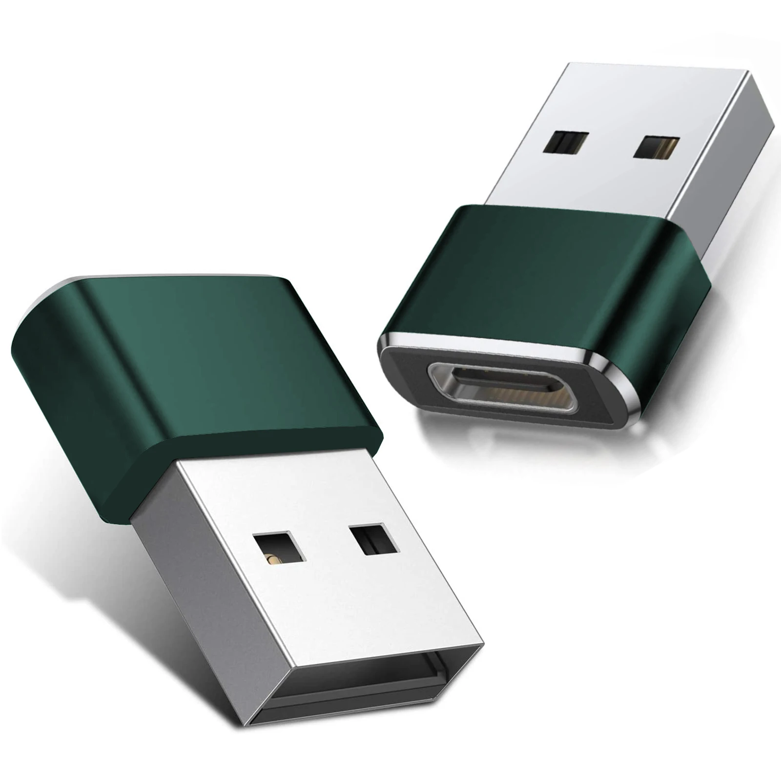 USB C Female to USB Male Adapter  Type C to A Charger Cable A	dapter designed for phone 11 Pro 12 Max phone 12
