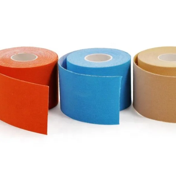 Самоклеящаяся эластичная повязка, полипропиленовая Нетканая ткань, повязка 2,5 см x 4,5 м