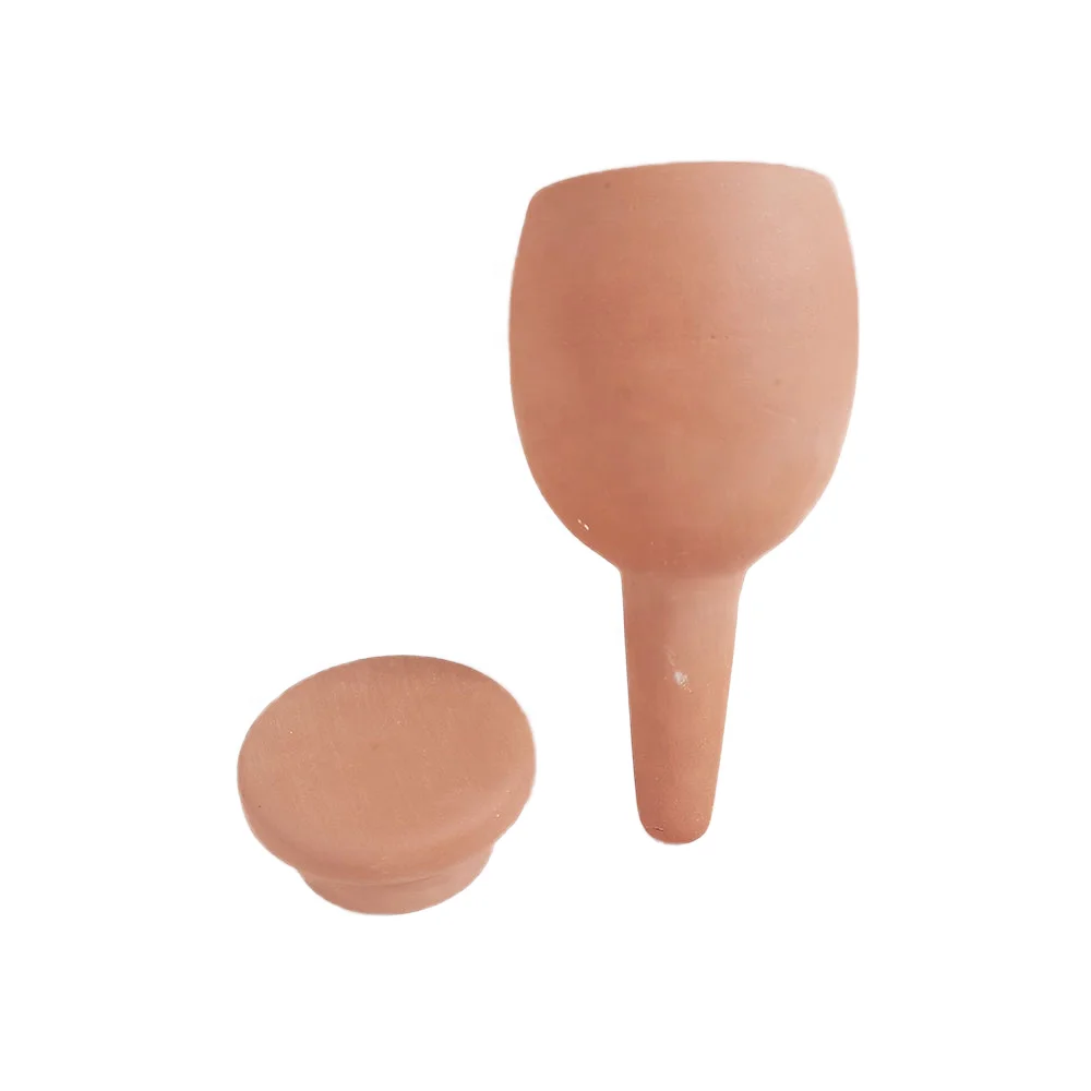 Factory-Sold Terracotta Watering Spikes Clay Olla Pots Garden Use Flower Pot Irrigation System for Plants & Watering