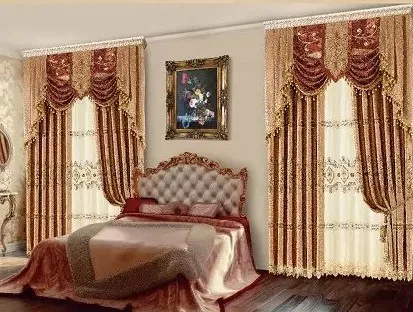  MEIJIA роскошные гостиничные занавески на заказ/ткань для штор/Роскошные