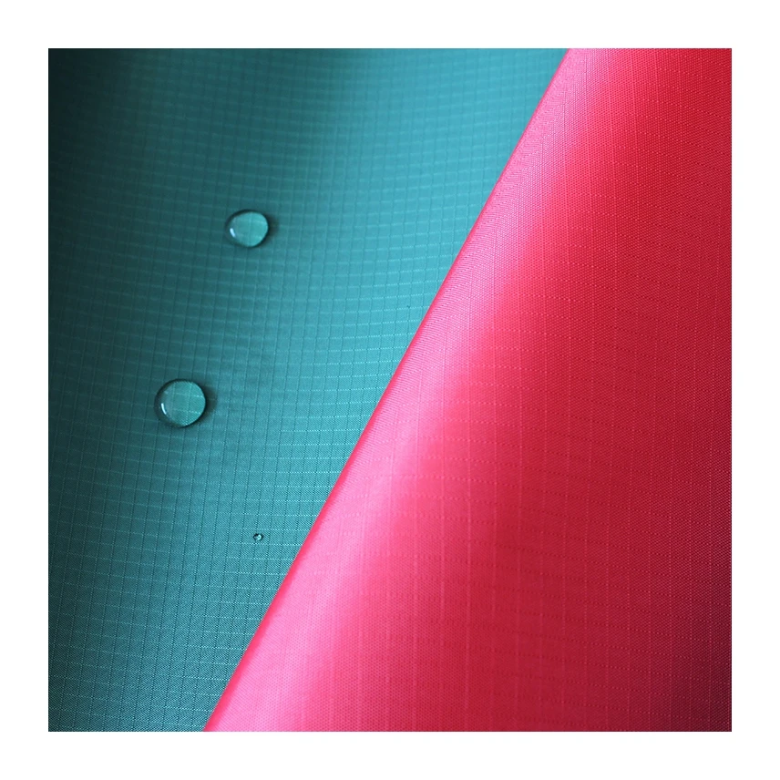 High Quality Waterproof Polyester Taffeta With Pu Coating Rain Coat Umbrella Hammock Tent Fabric
