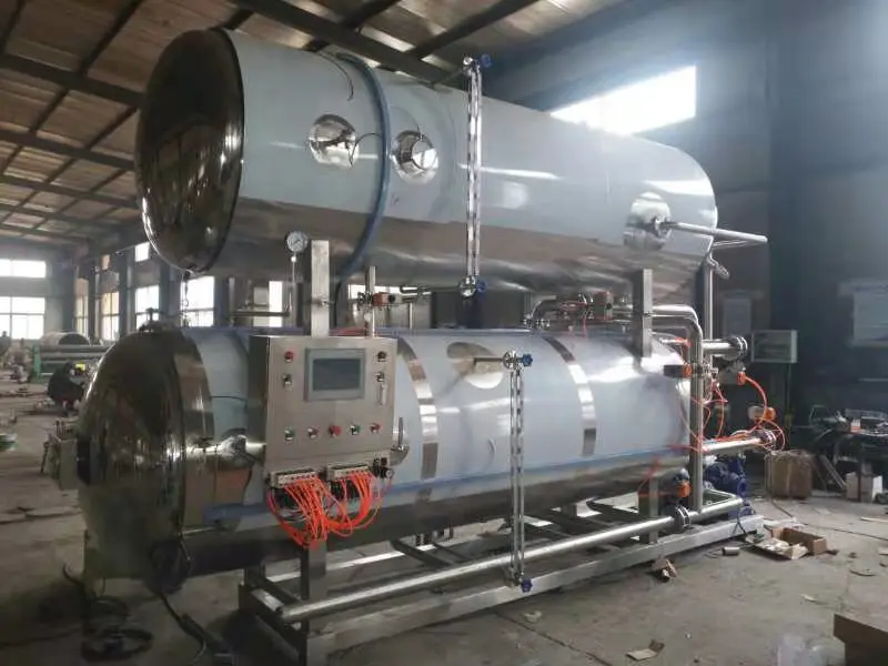 Canning Food High Temperature High Pressure Sterilization Retort Canned Food Sterilization pot