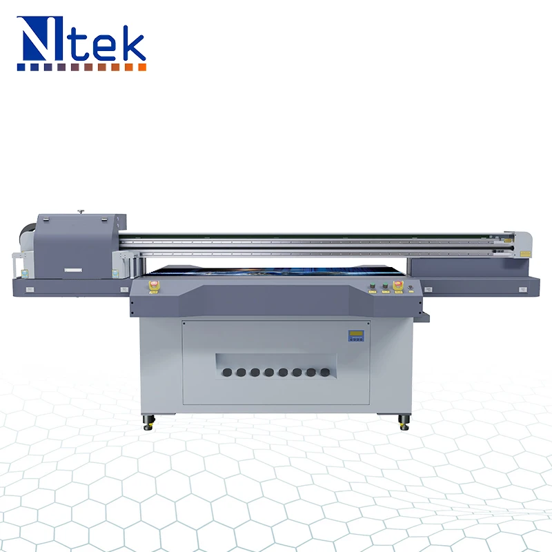  УФ планшетный принтер Ntek 1610 Wood MDF
