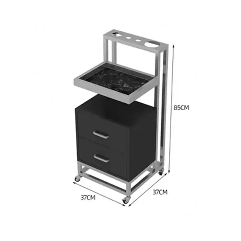 Пользовательский свет используется Маникюрный Стол для парикмахерской Роскошный белый минималистичный стиль красоты стул ногтей