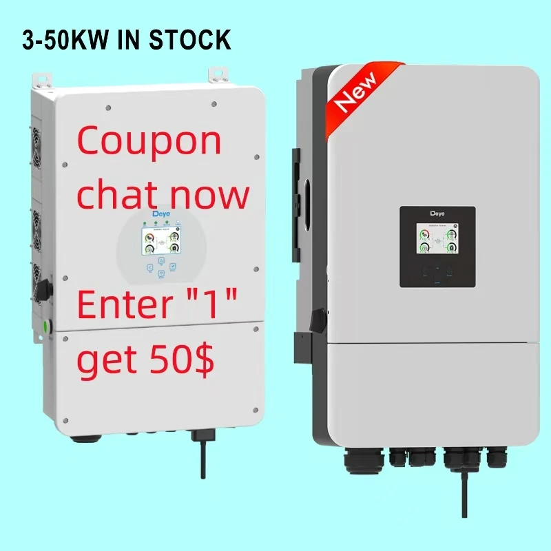 ЕС запас deye гибридный sun-12k-sg04lp3-eu wechselrichter 12 кВт 6 8 8000 Вт солнечный гибрид sun k sg04lp3
