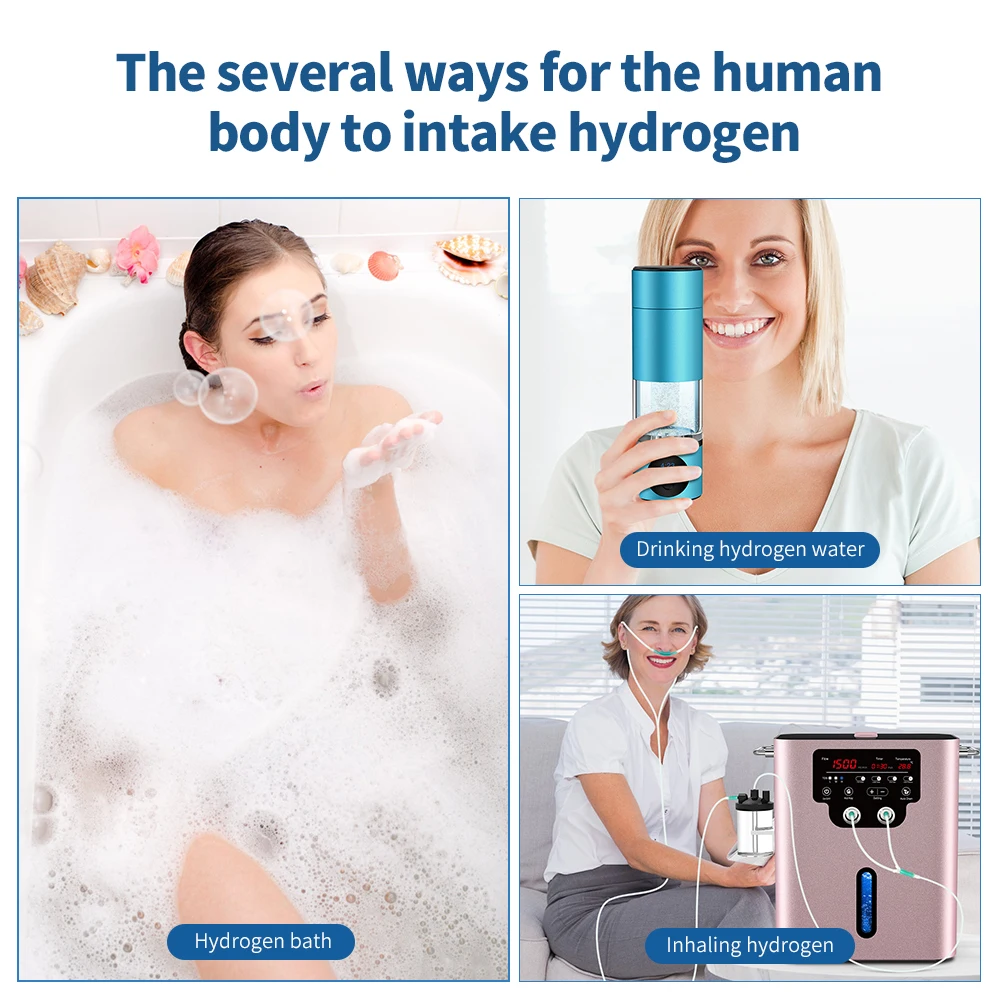 1-10L per minute h2 spa hydrogen hydrotherapy machine Spa hydrogen bathing machine shower water hydrogen generator