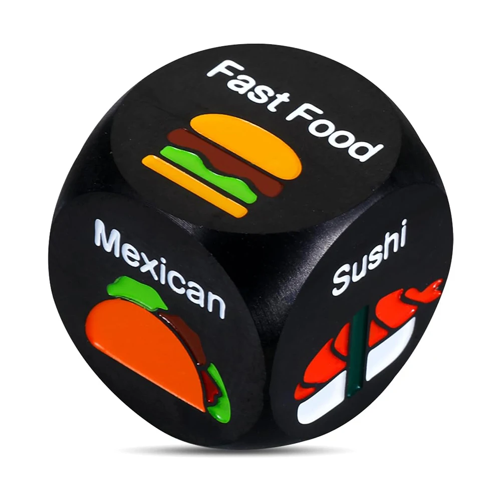 Custom Printed Logo D6 10-60mm Large Round Corner Blank Wooden Cube Naughty Dice